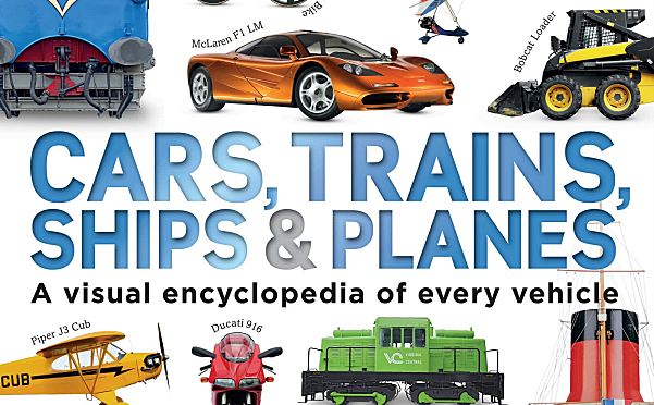 交通工具的视觉盛宴DK CARS, TRAINS, SHIPS & PLANES