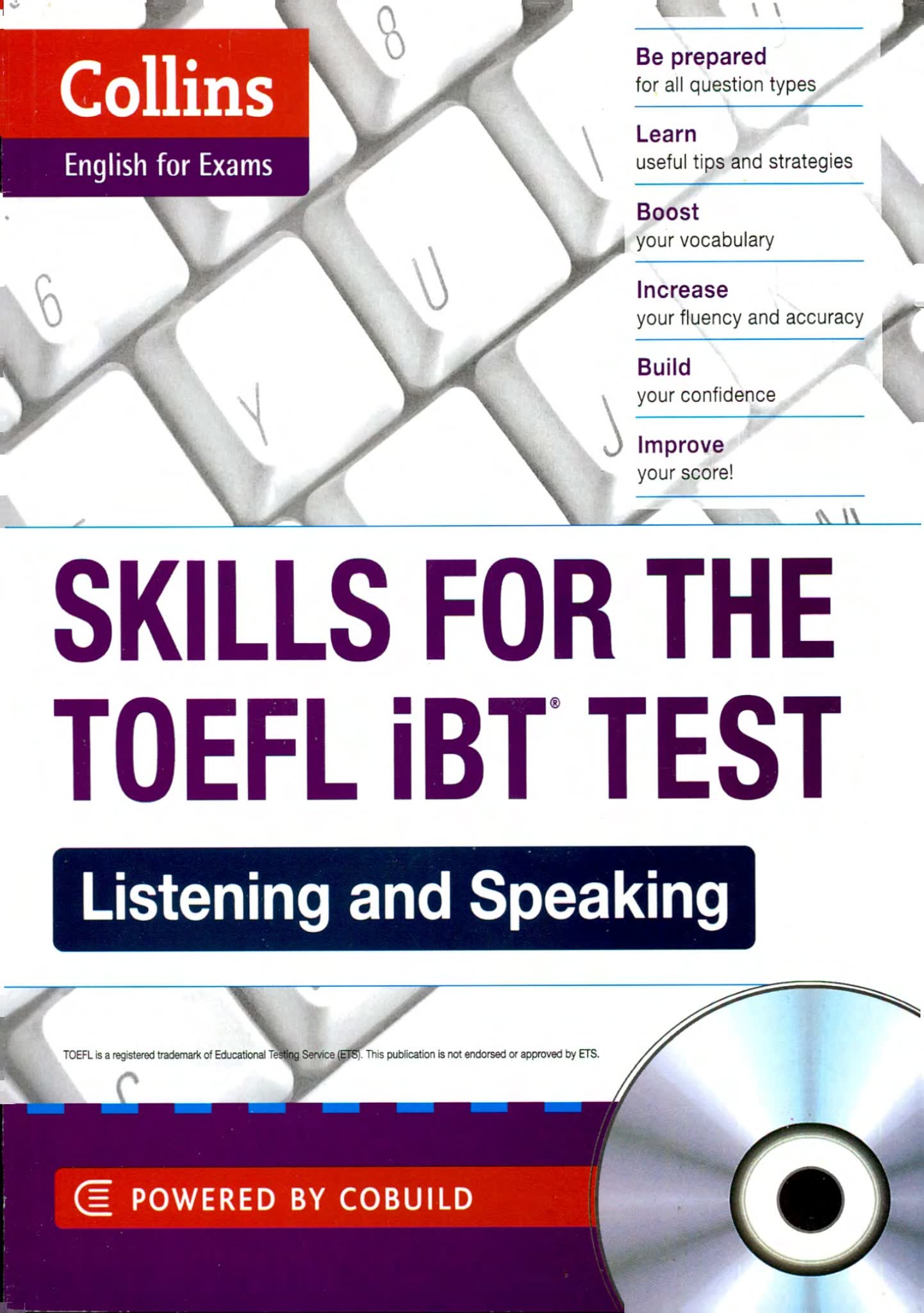 《Collins TOEFL Skills Series》教材 备考托福的高效方案 电子版PDF 百度云网盘下载