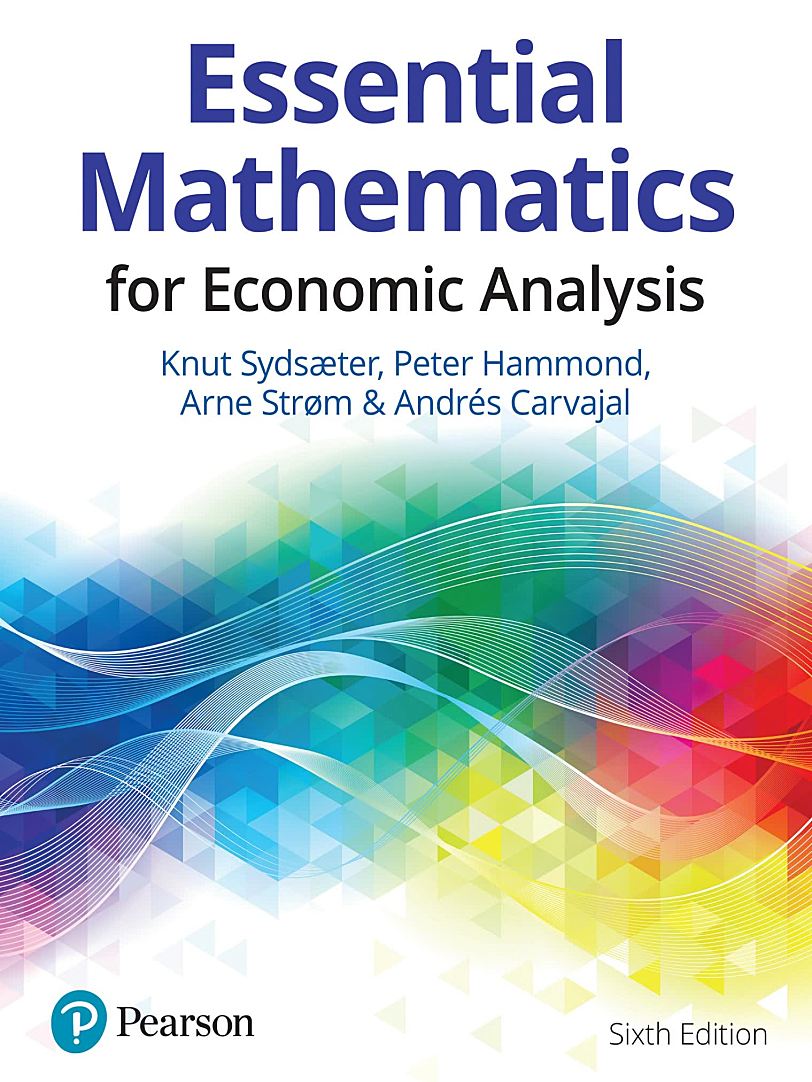 培生Essential Mathematics for Economic Analysis经济分析基础数学