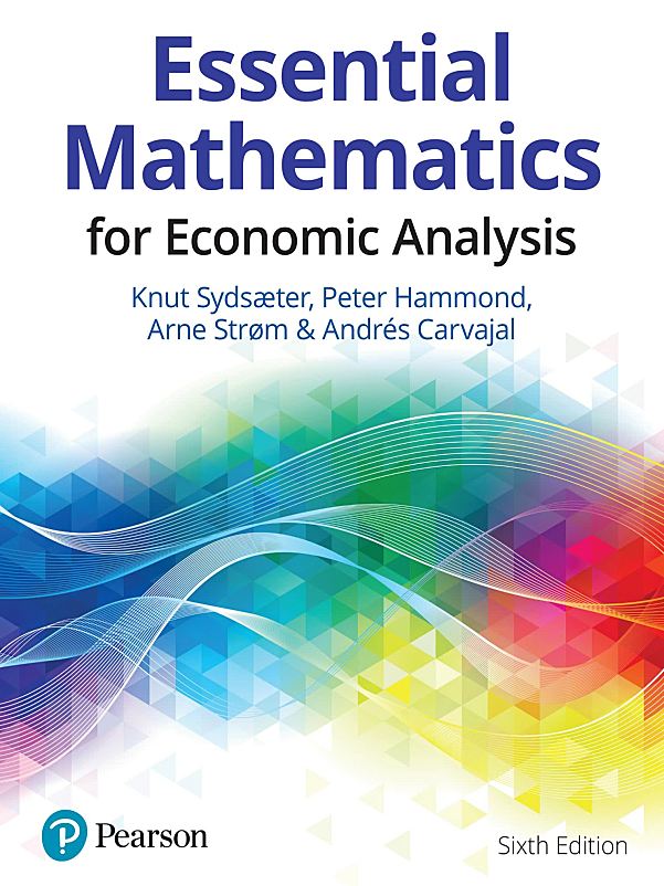 培生Essential Mathematics for Economic Analysis经济分析基础数学
