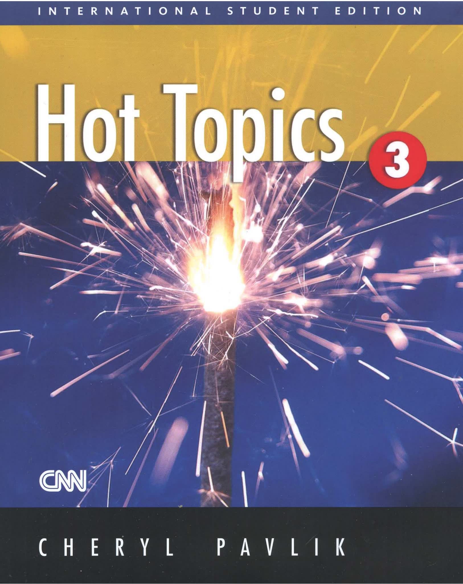 边看CNN边学英语《Hot Topics》教材