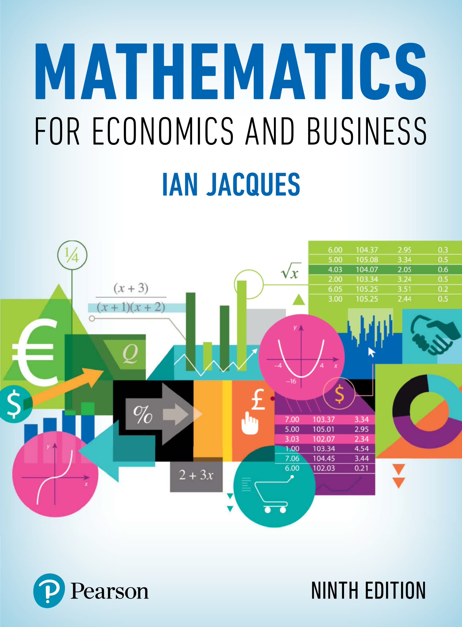 《Mathematics for Economics and Business》第九版 商业经济数学教材