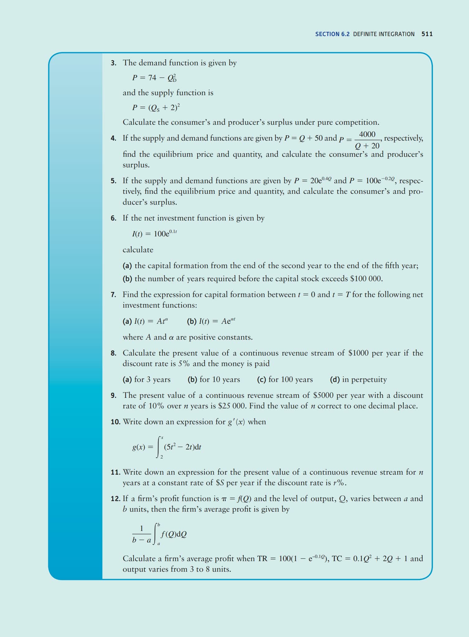 《Mathematics for Economics and Business》第九版 商业经济数学教材