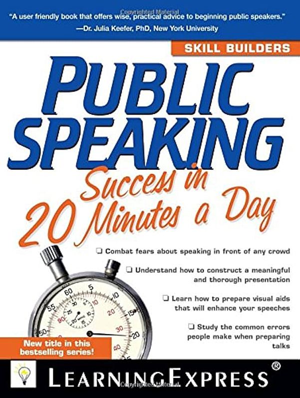 演讲表达学习书Public Speaking Success in 20 Minutes a Day