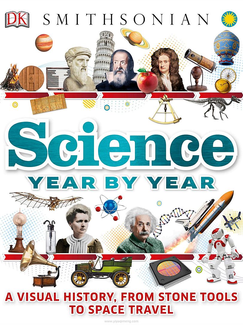 DK Science Year by Year一部横跨300万年的科学视觉年表