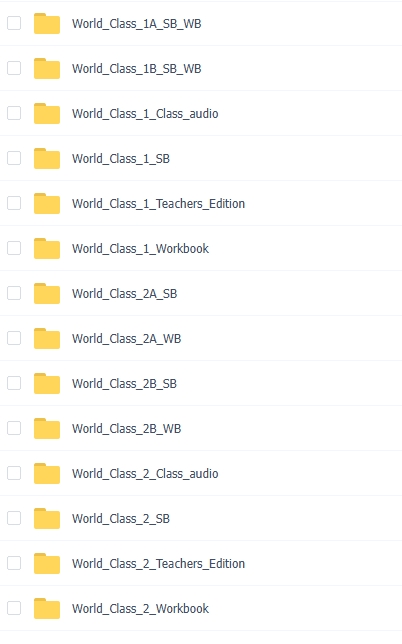 国家地理《World Class》教材 电子版PDF