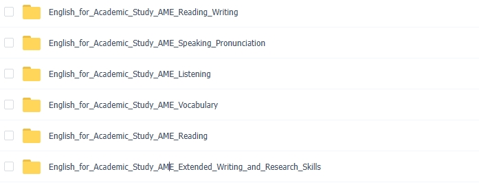 Garnet《English for Academic Study》教材