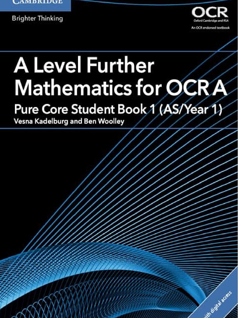 Cambridge A Level Further Mathematics for OCR A 数学系列教材