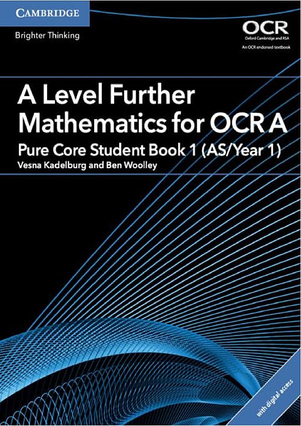 Cambridge A Level Further Mathematics for OCR A 数学系列教材