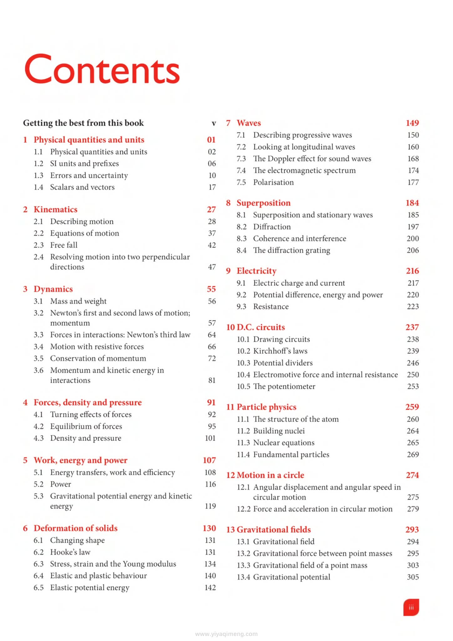 Collins Cambridge International AS & A Level Physics物理原版教材