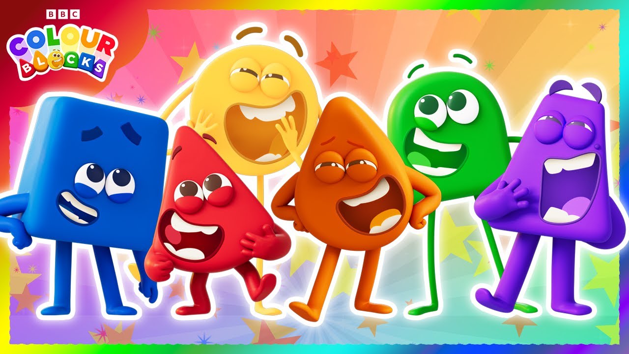 《Colourblocks颜色积木》BBC英语启蒙动画片 全2季共44集