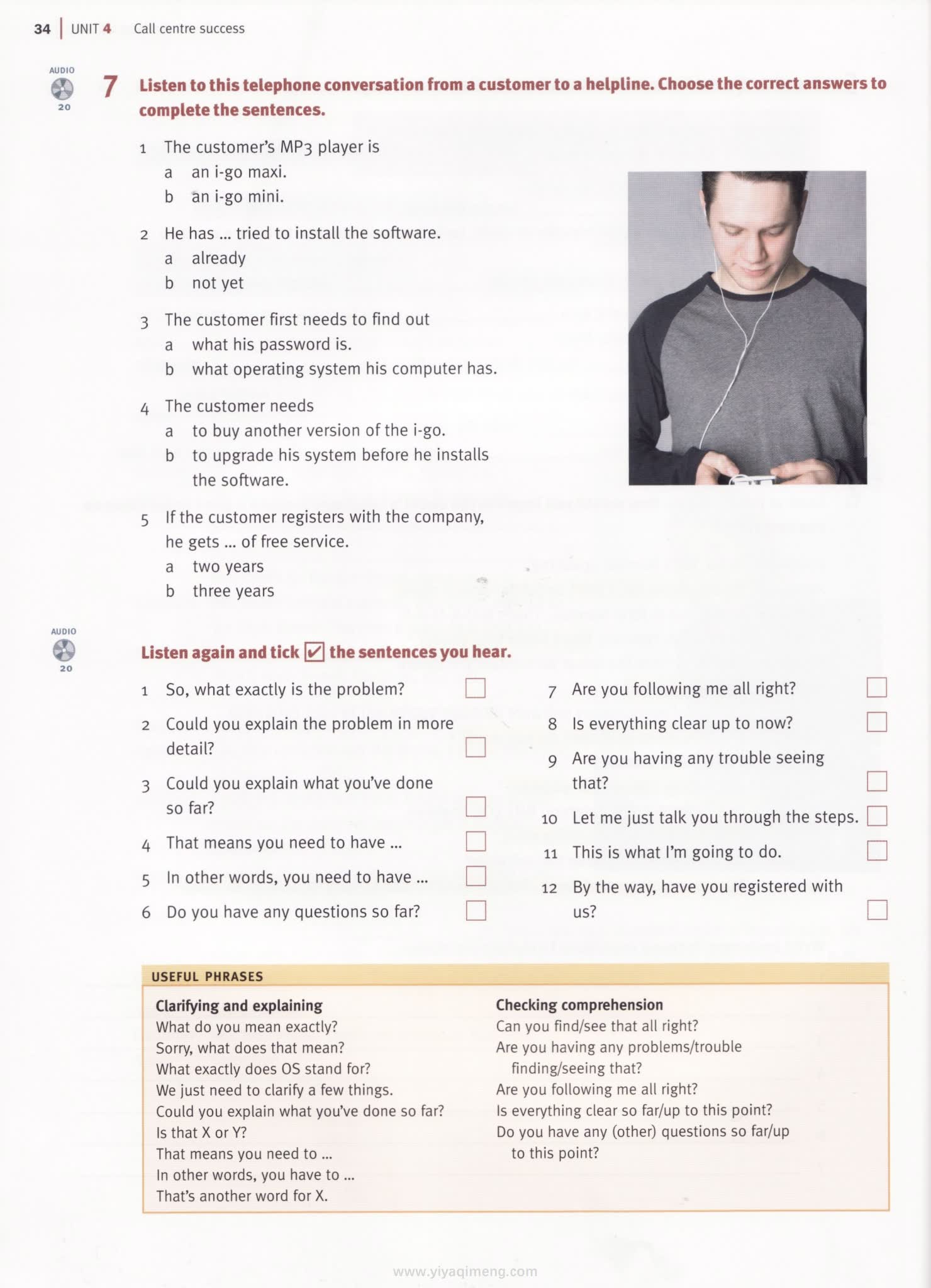牛津English for Customer Care 客户服务行业英语入门教材