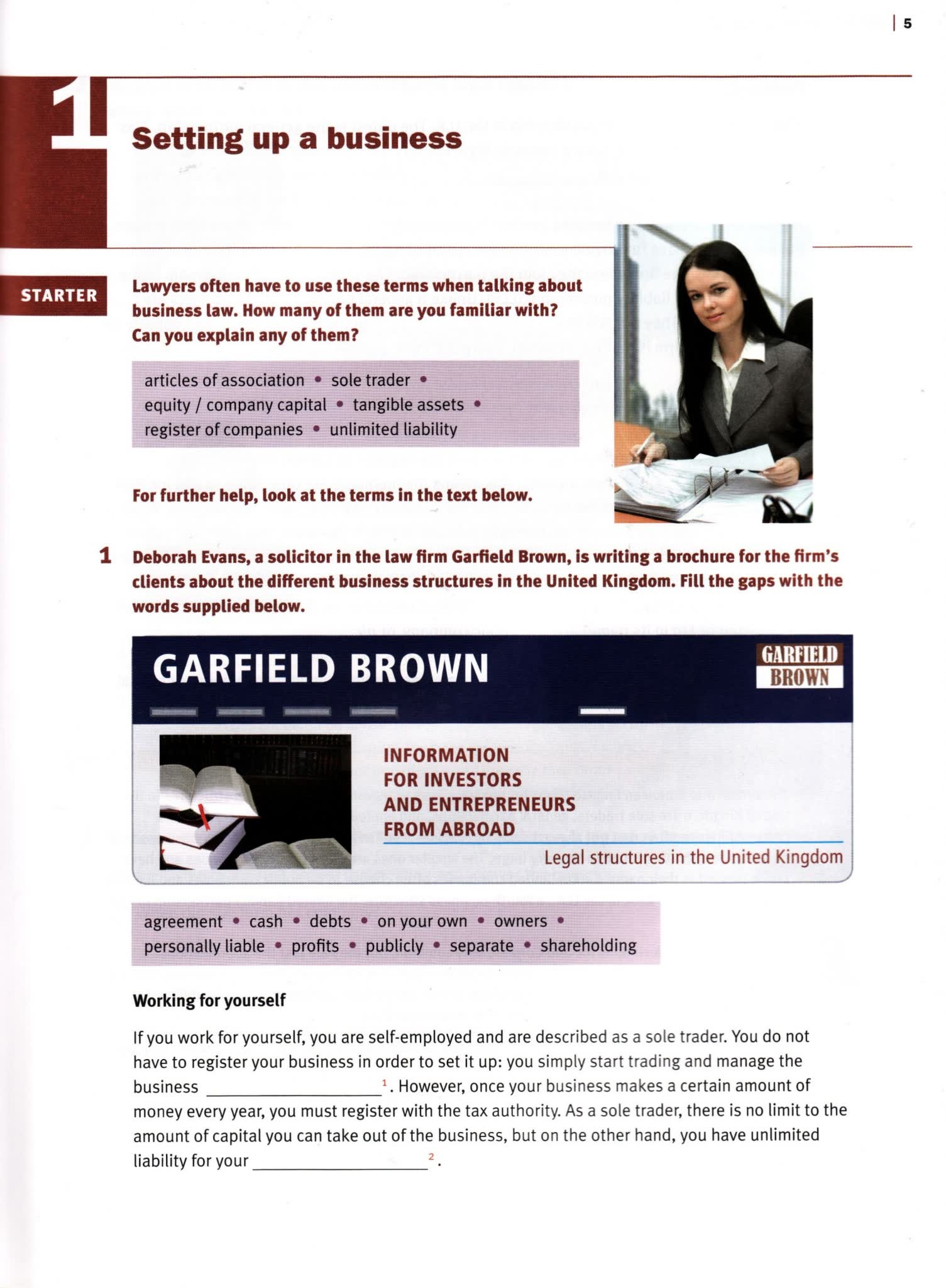 牛津English for Legal Professionals 法律专业英语教材