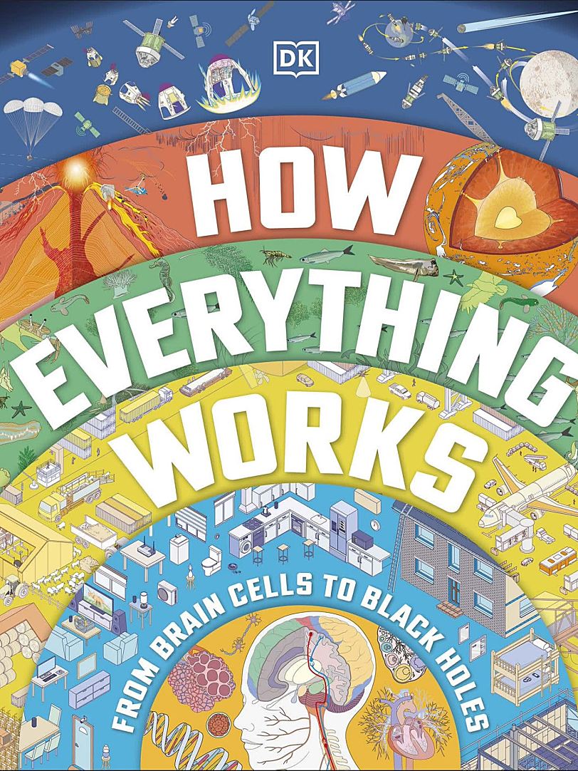DK《How Everything Works》一本书读懂日常科技奥秘