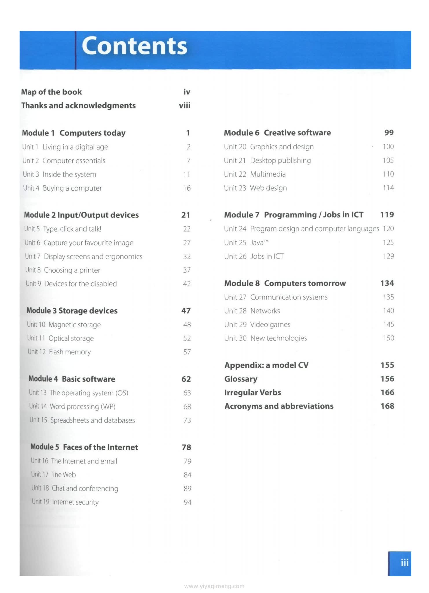 剑桥Infotech – English for Computer Users