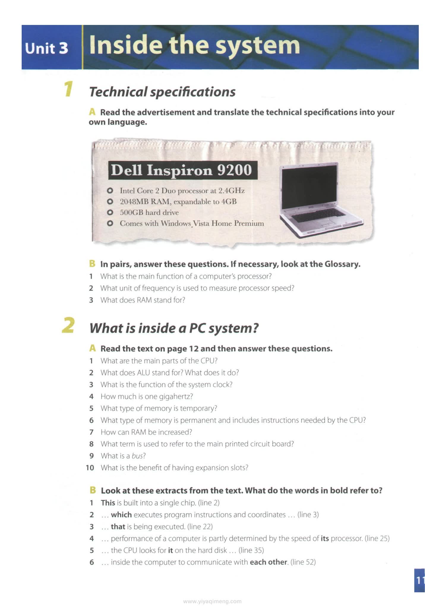 剑桥Infotech – English for Computer Users