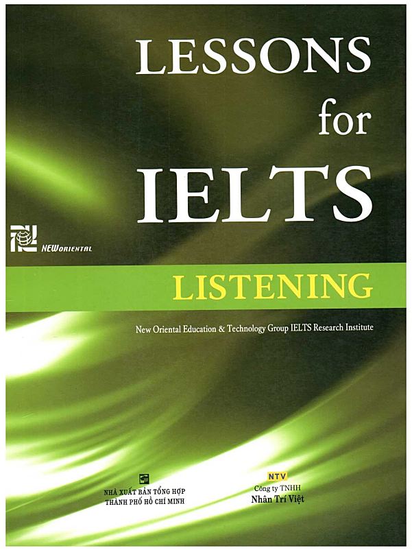 Lessons for IELTS系列教材 面向东亚学习者的实战指南