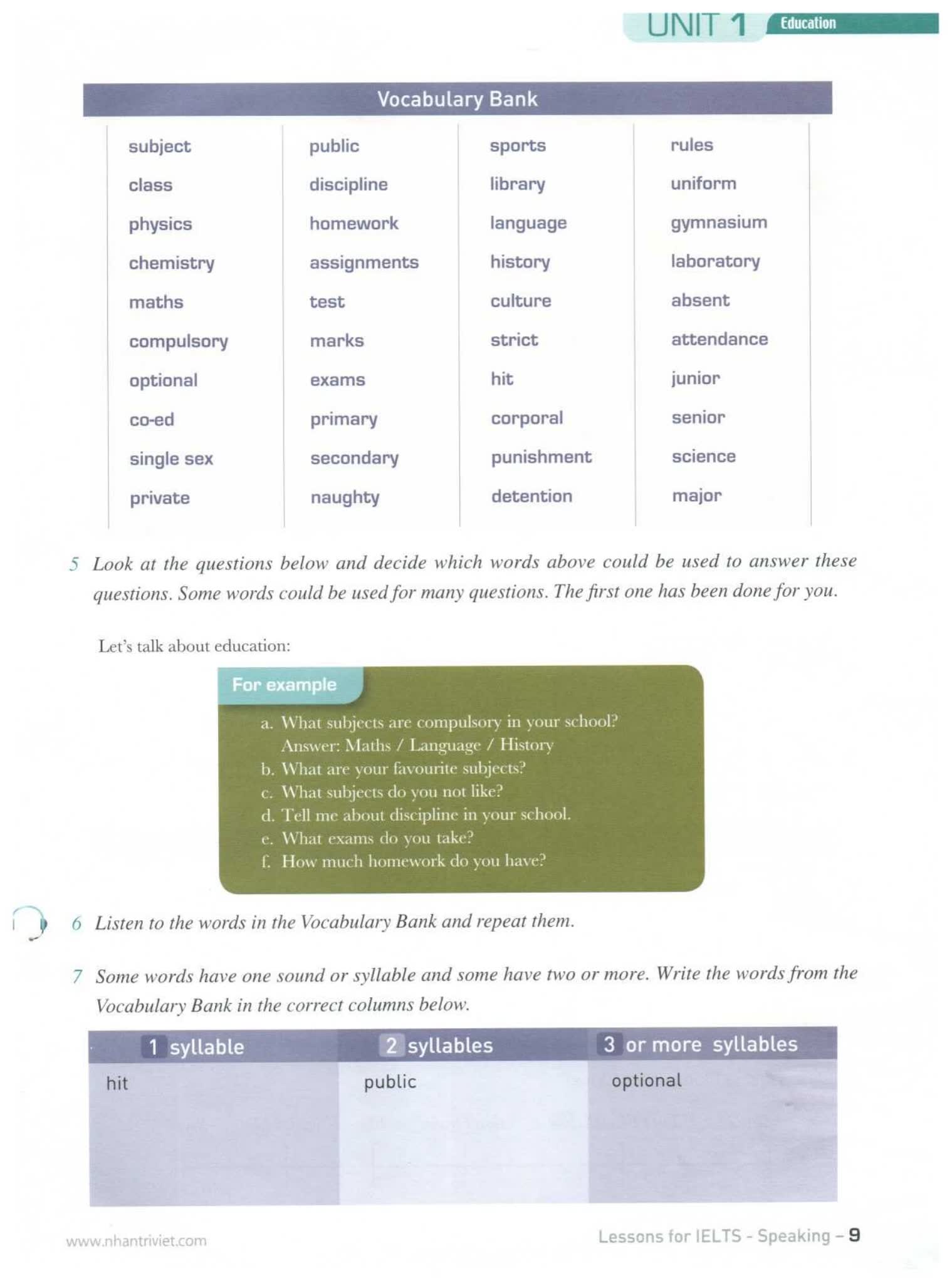 Lessons for IELTS系列教材 面向东亚学习者的实战指南