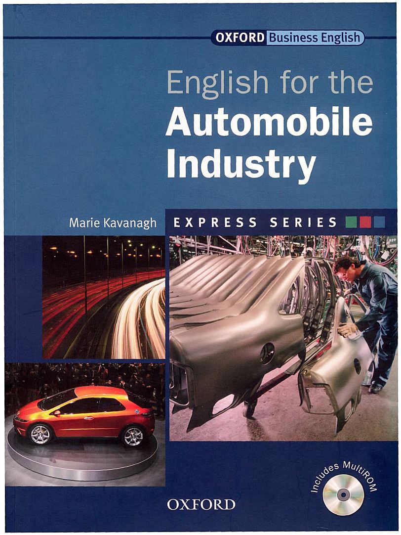 牛津English for the Automobile Industry汽车行业英语教材