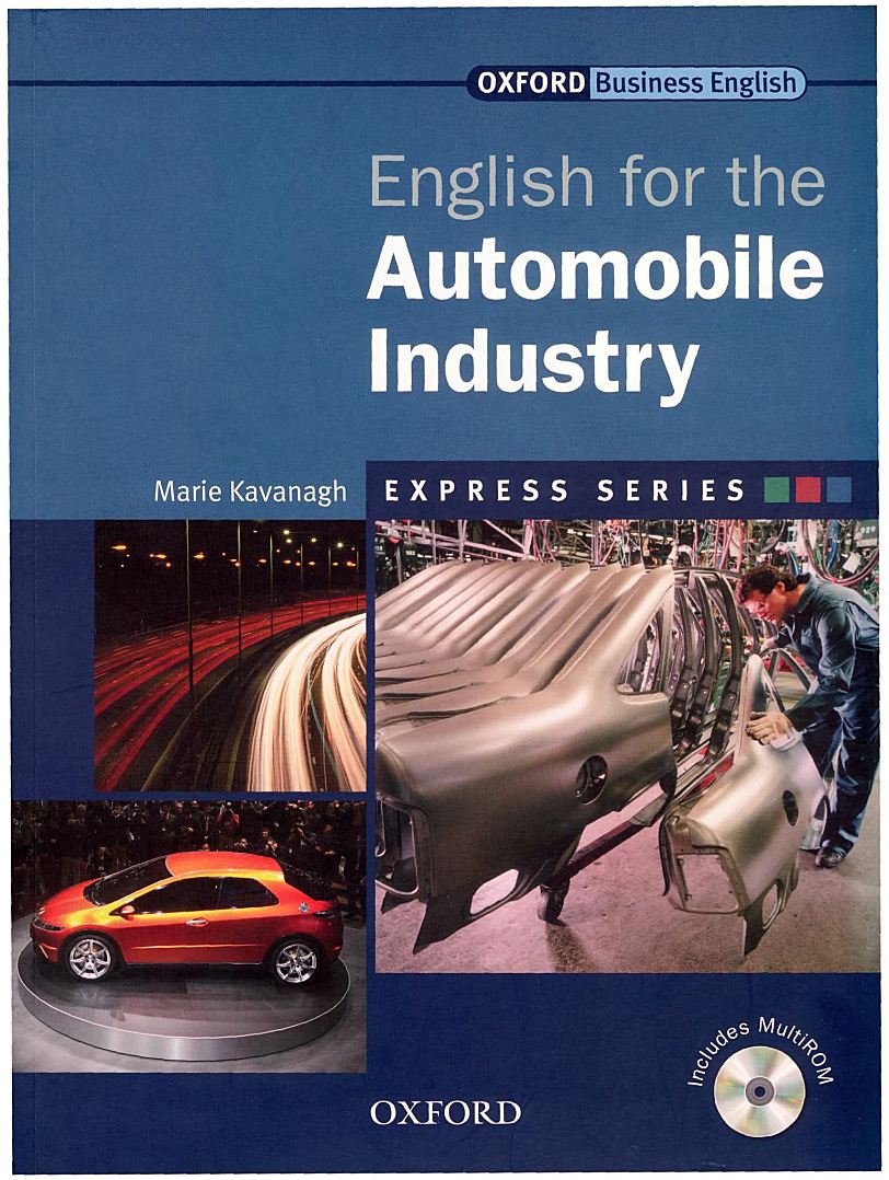 牛津English for the Automobile Industry汽车行业英语教材
