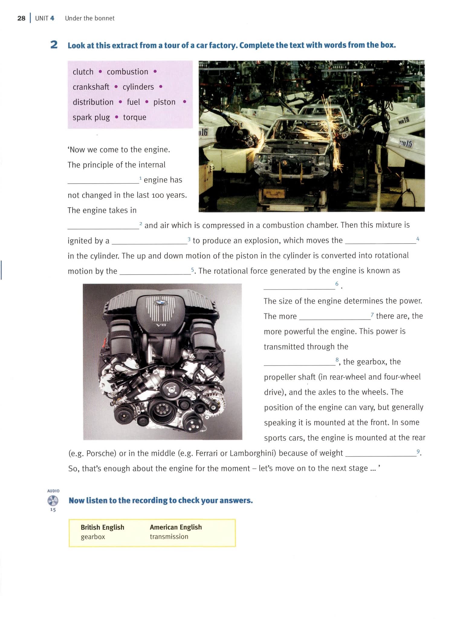 牛津English for the Automobile Industry汽车行业英语教材
