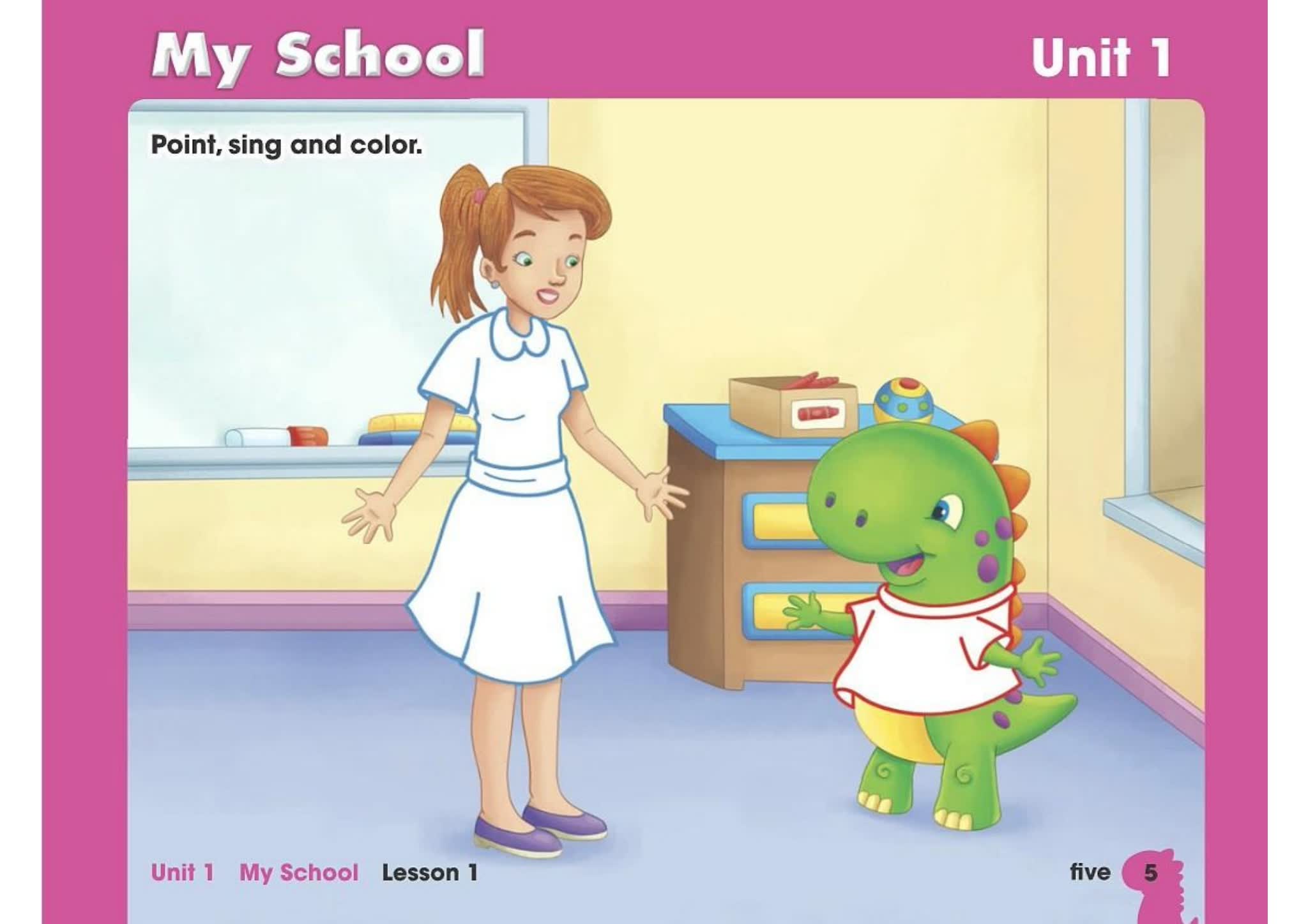 Richmond Dino and Me美国学前启蒙英语教材