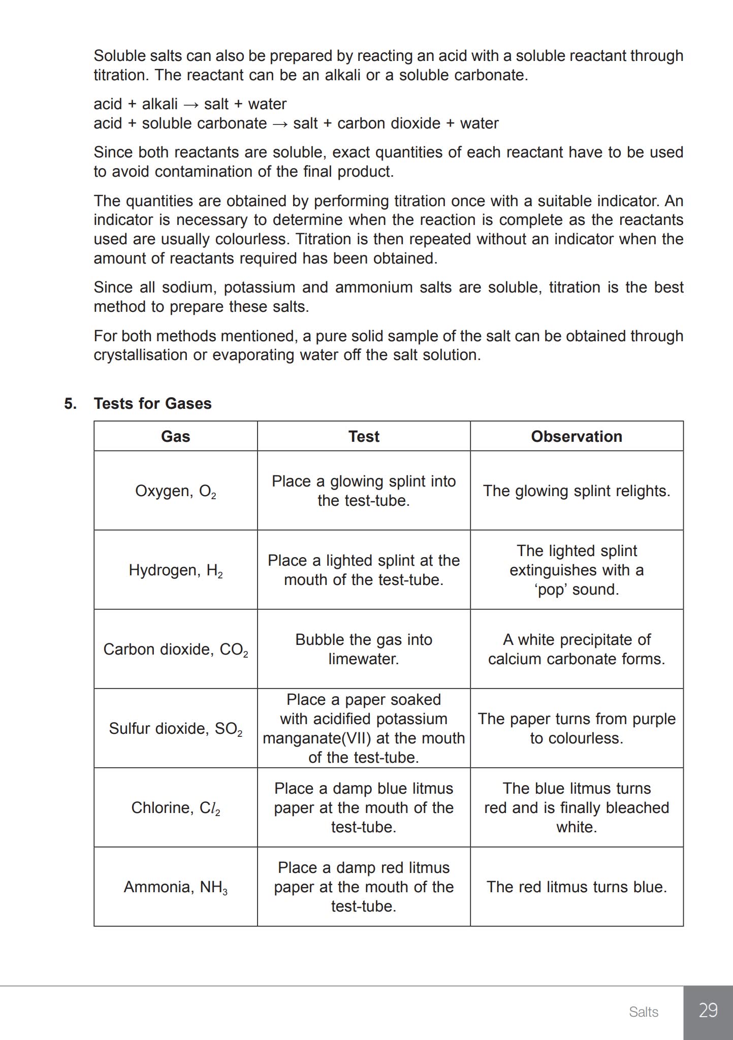 Topical Revision Notes Chemistry O Level 新加坡化学复习书