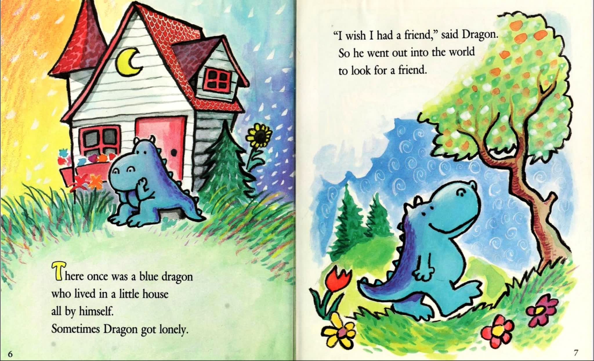 《Dragon Tales》：学乐4–7岁Acorn 系列英语桥梁书