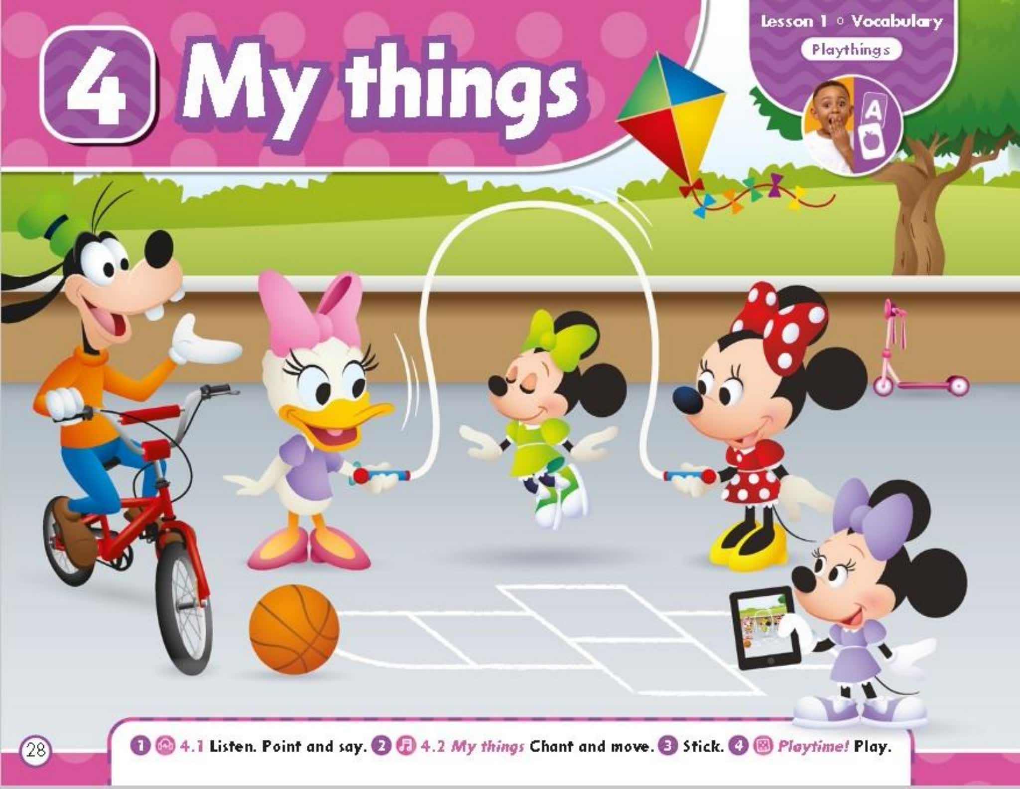 Pearson My Disney Stars and Friends 培生迪士尼学前英语教材