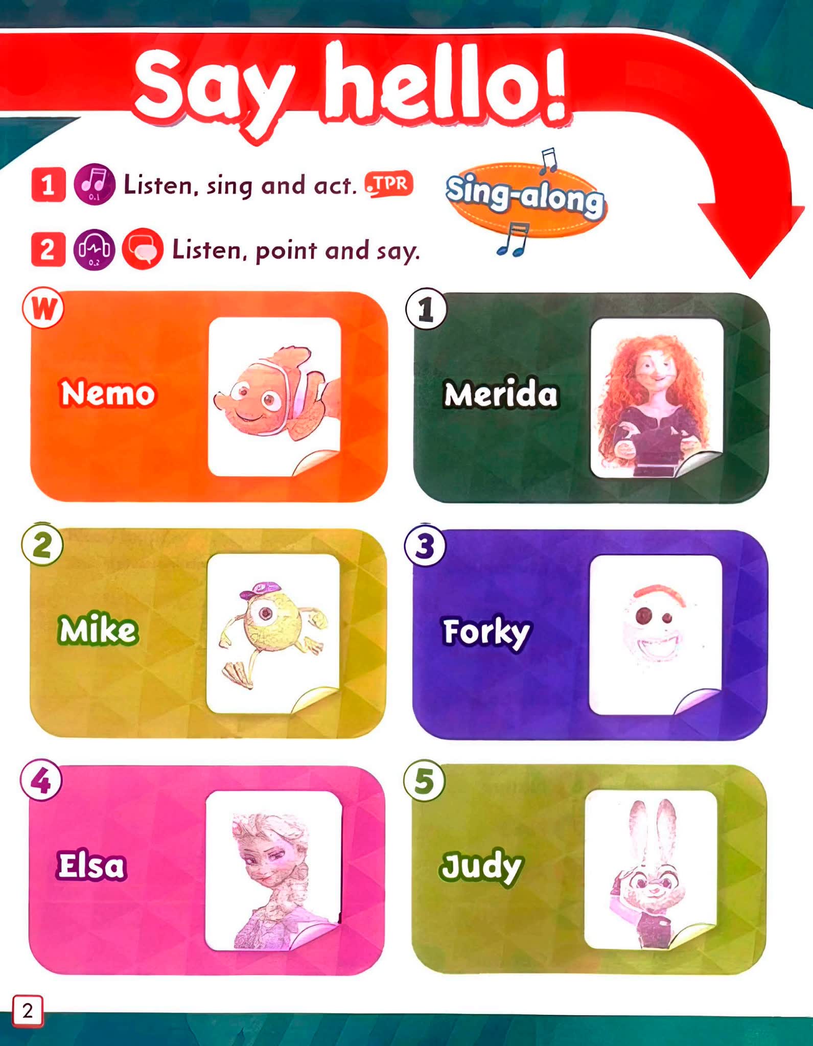 My Disney Stars and Heroes迪士尼故事英式英语教材
