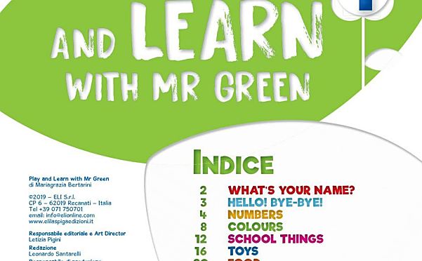 ELI Publishing Play and Learn with Mr Green幼儿趣味英语启蒙教材