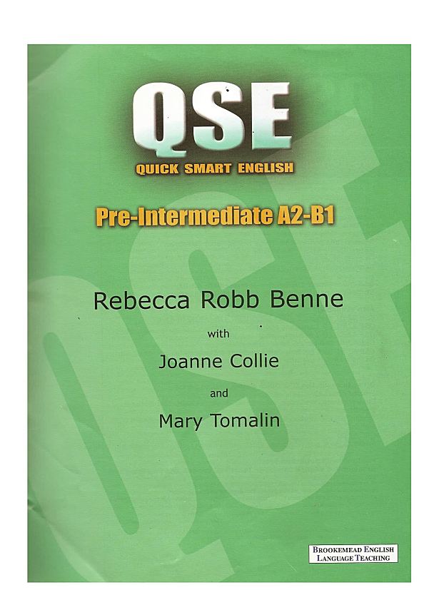 QSE Quick Smart English 话题驱动全能英语课程