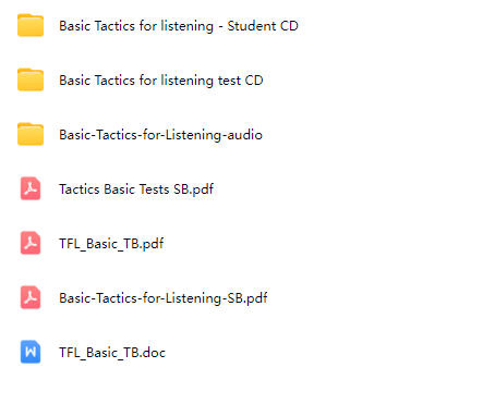 Tactics for Listening 牛津经典英语听力教材
