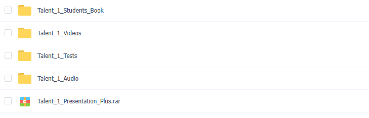 Cambridge Talent 剑桥综合英语课程教材