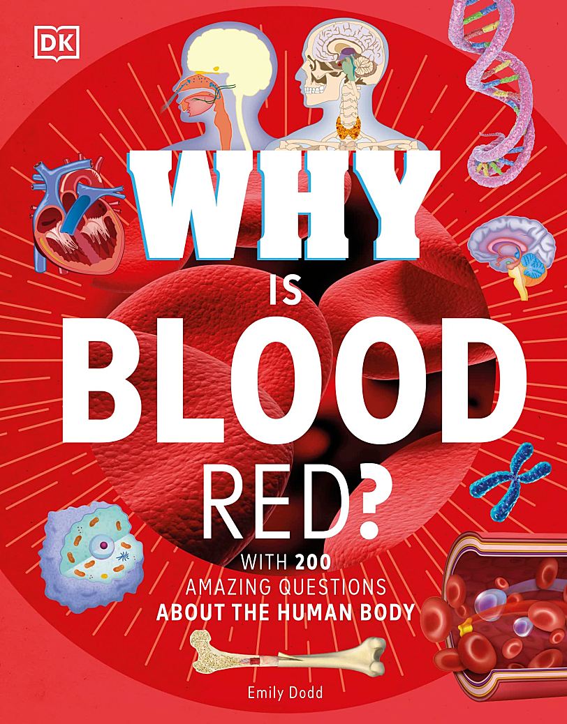 DK《Why Is Blood Red?》让孩子在好奇中爱上科学
