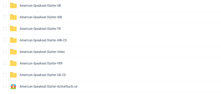 Pearson American Speakout 培生6级别成人美式英语教材