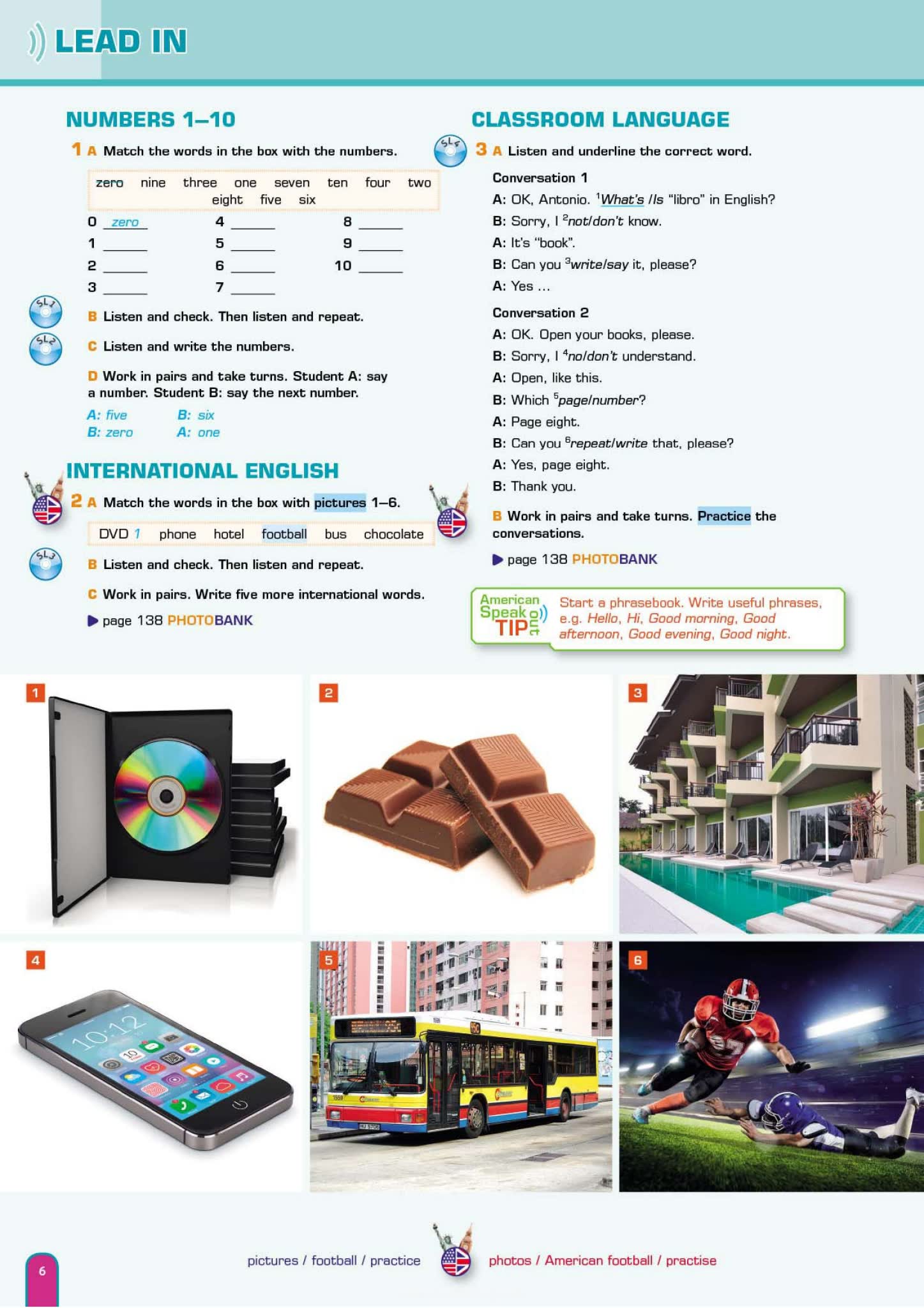 Pearson American Speakout 培生6级别成人美式英语教材