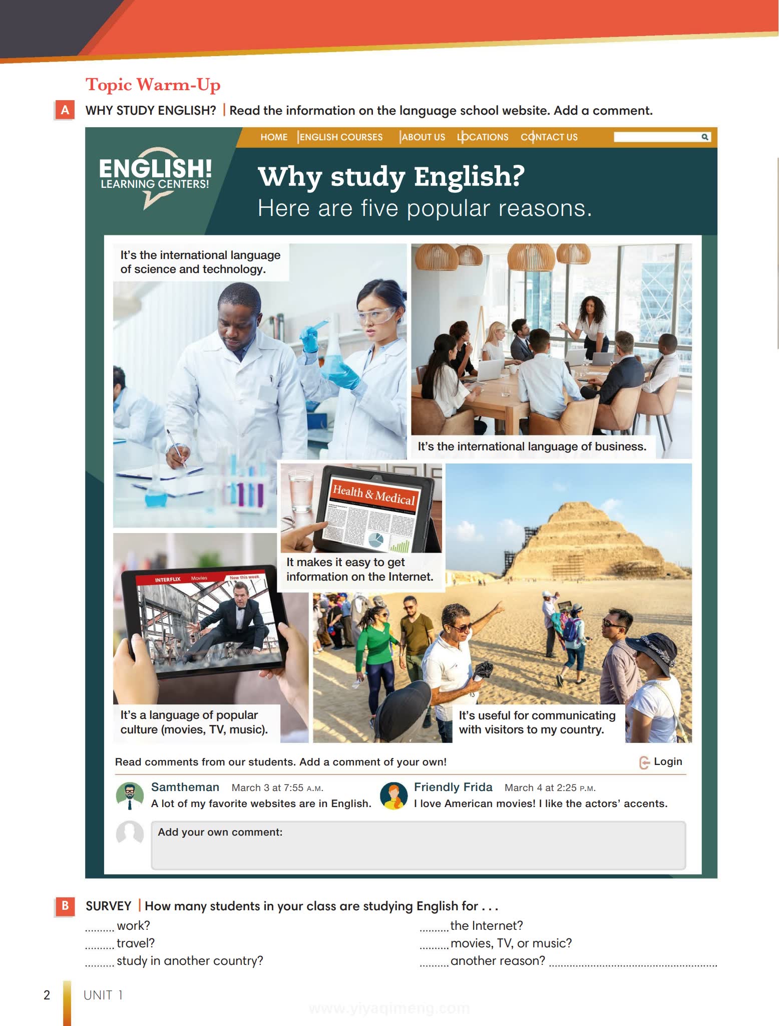 Longman Pearson Connectivity 6等级美式英语成人英语教材