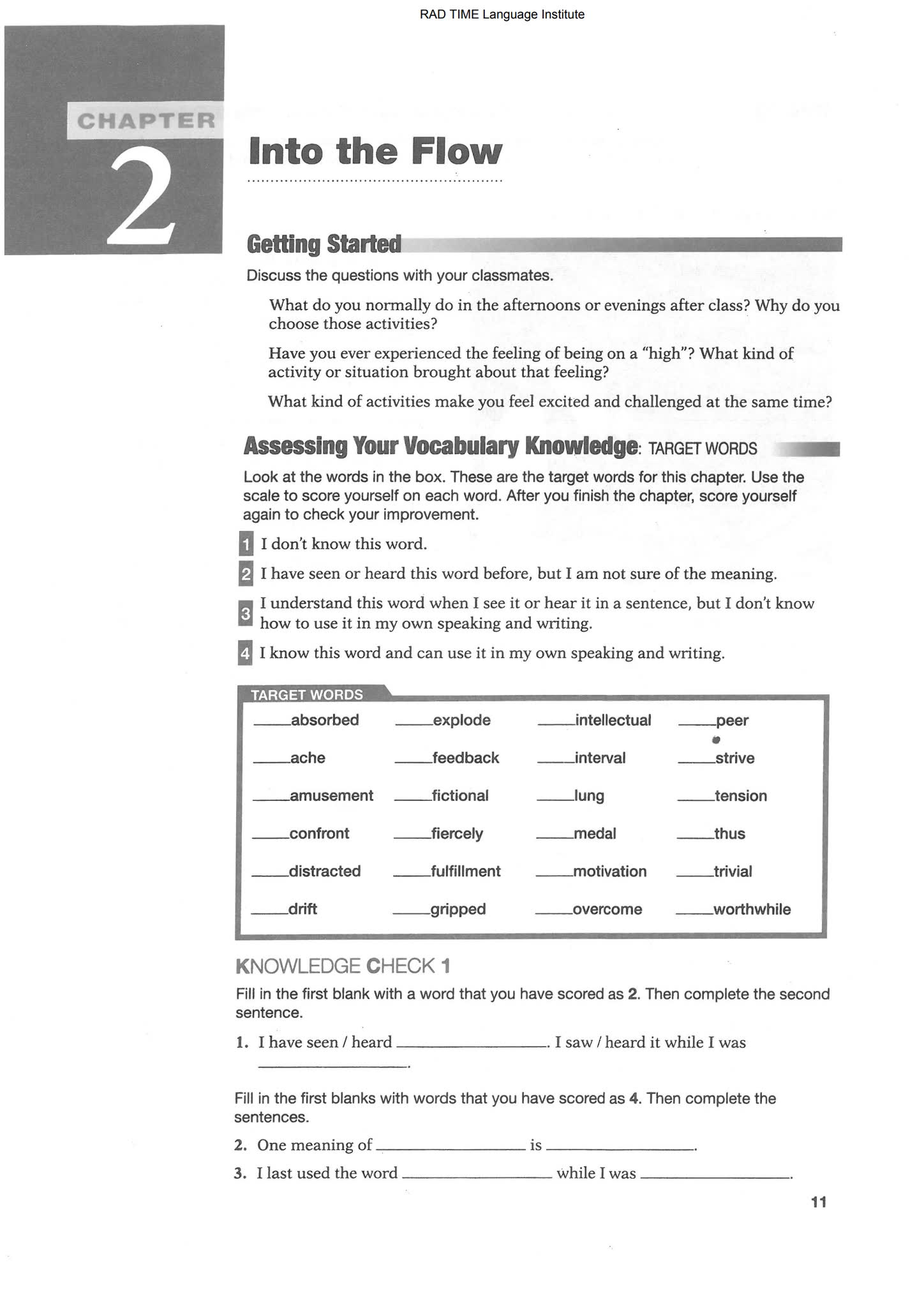 Focus on Vocabulary 朗文培生学术英语词汇工具书