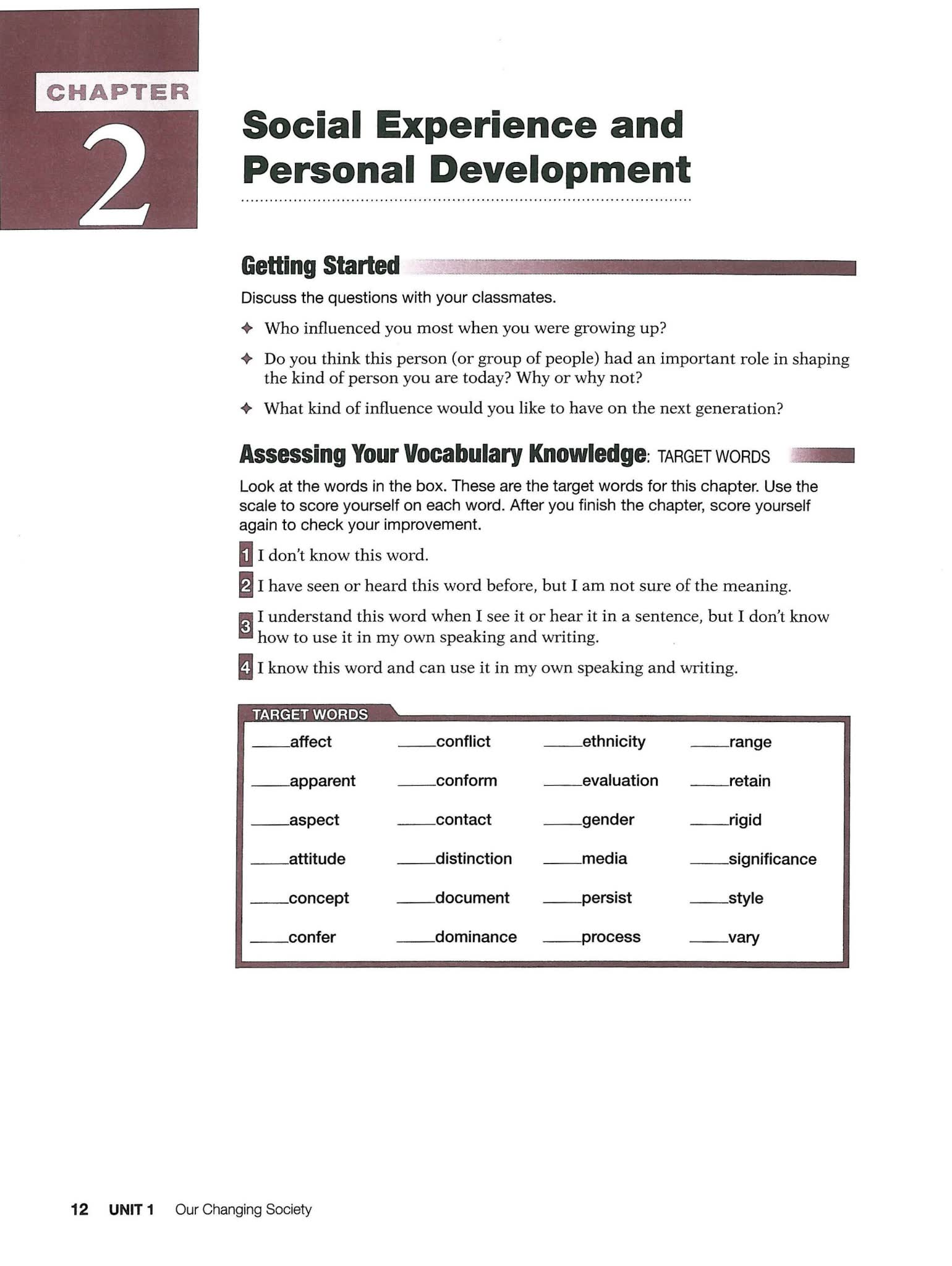 Focus on Vocabulary 朗文培生学术英语词汇工具书