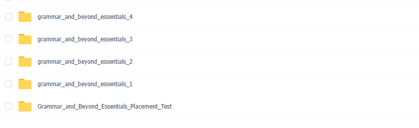 Cambridge Grammar and Beyond 剑桥四级别成人英语语法教材