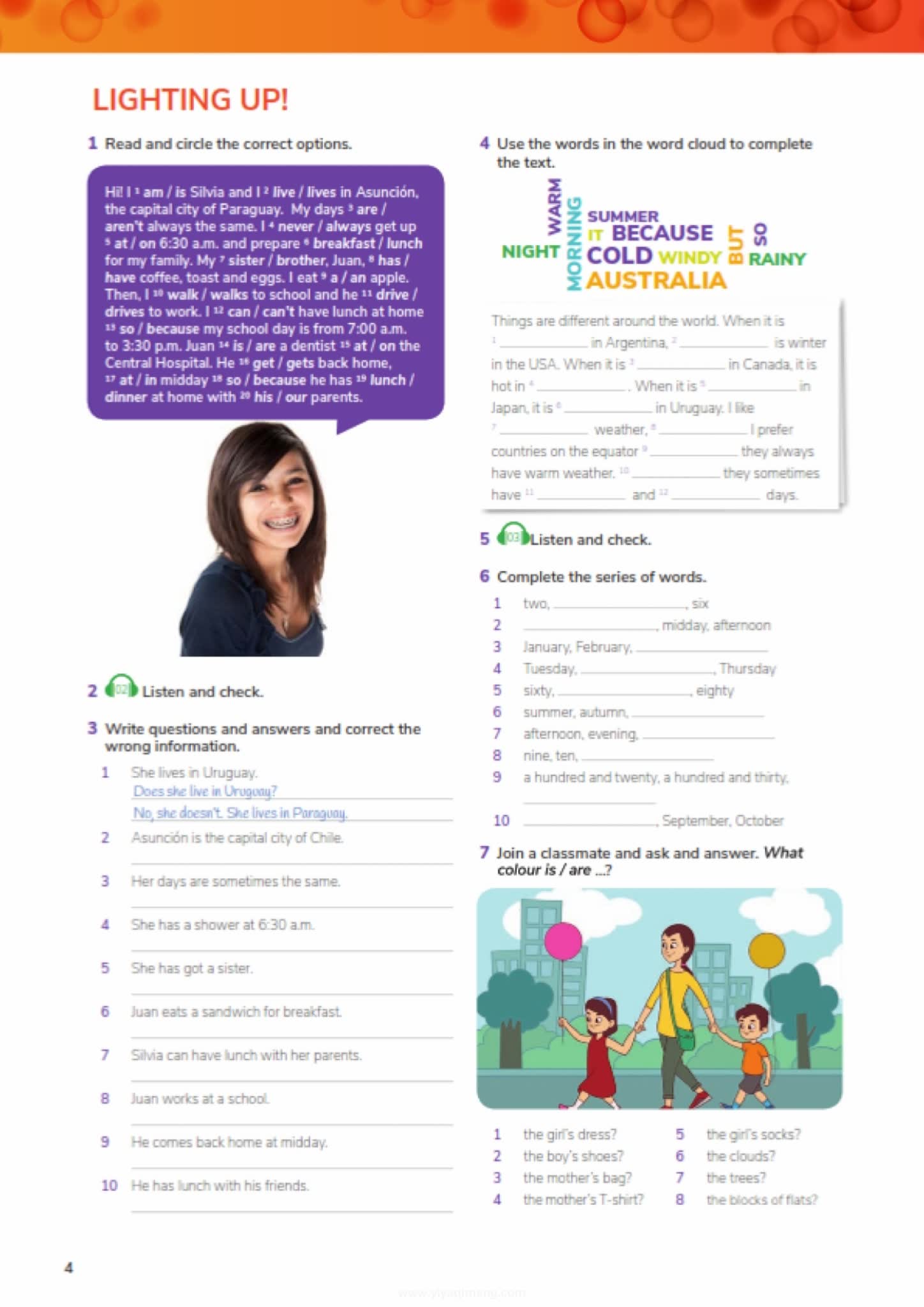 Longman Pearson Light Up 五级中学英语教材