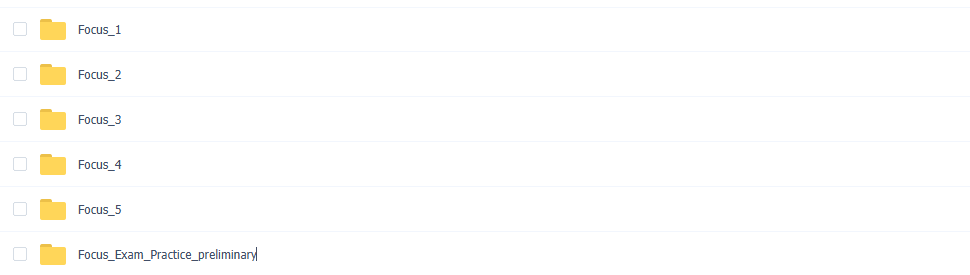 Longman Pearson Focus 第一版