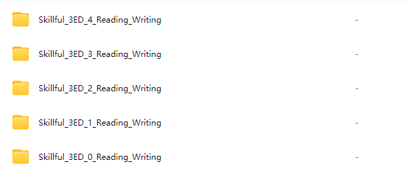 Macmillan Skillful Third Edition 麦克米伦学术英语第三版