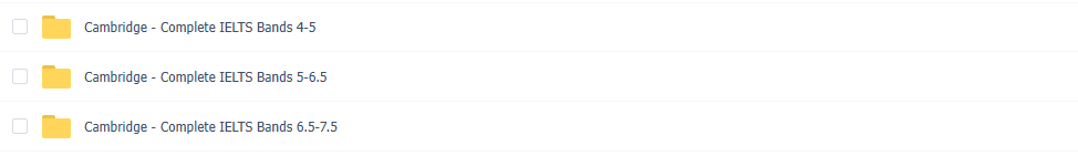 Cambridge Complete IELTS 剑桥官方权威雅思备考教材