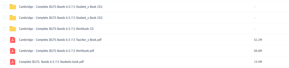 Cambridge Complete IELTS 剑桥官方权威雅思备考教材