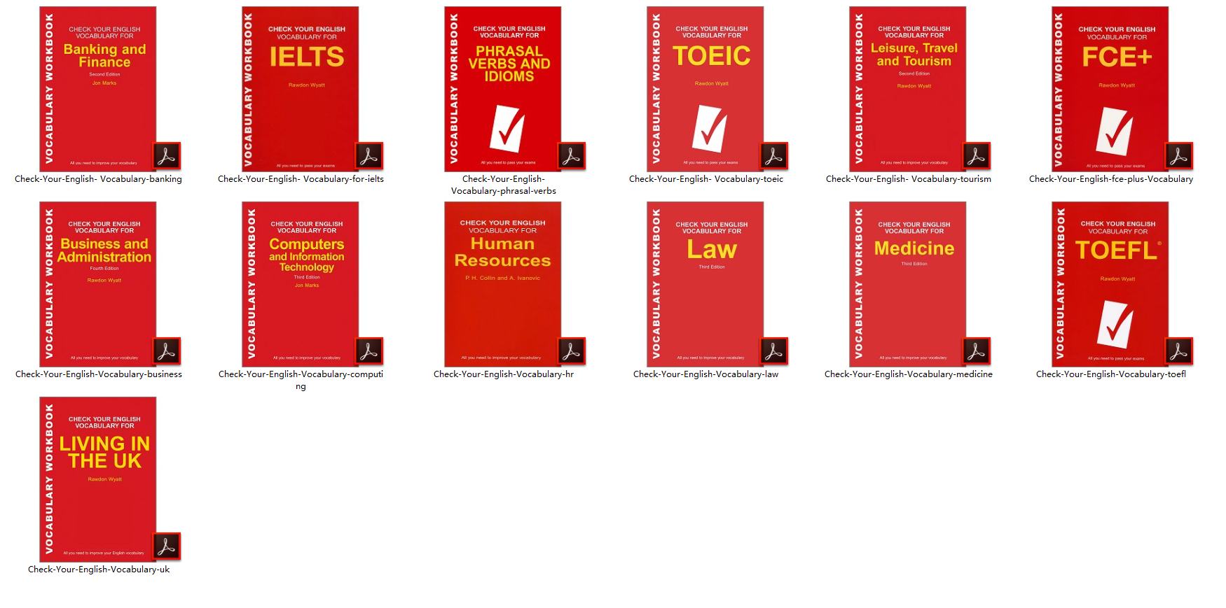 Check Your English Vocabulary for专业领域与考试场景的英语词汇自测与强化系列