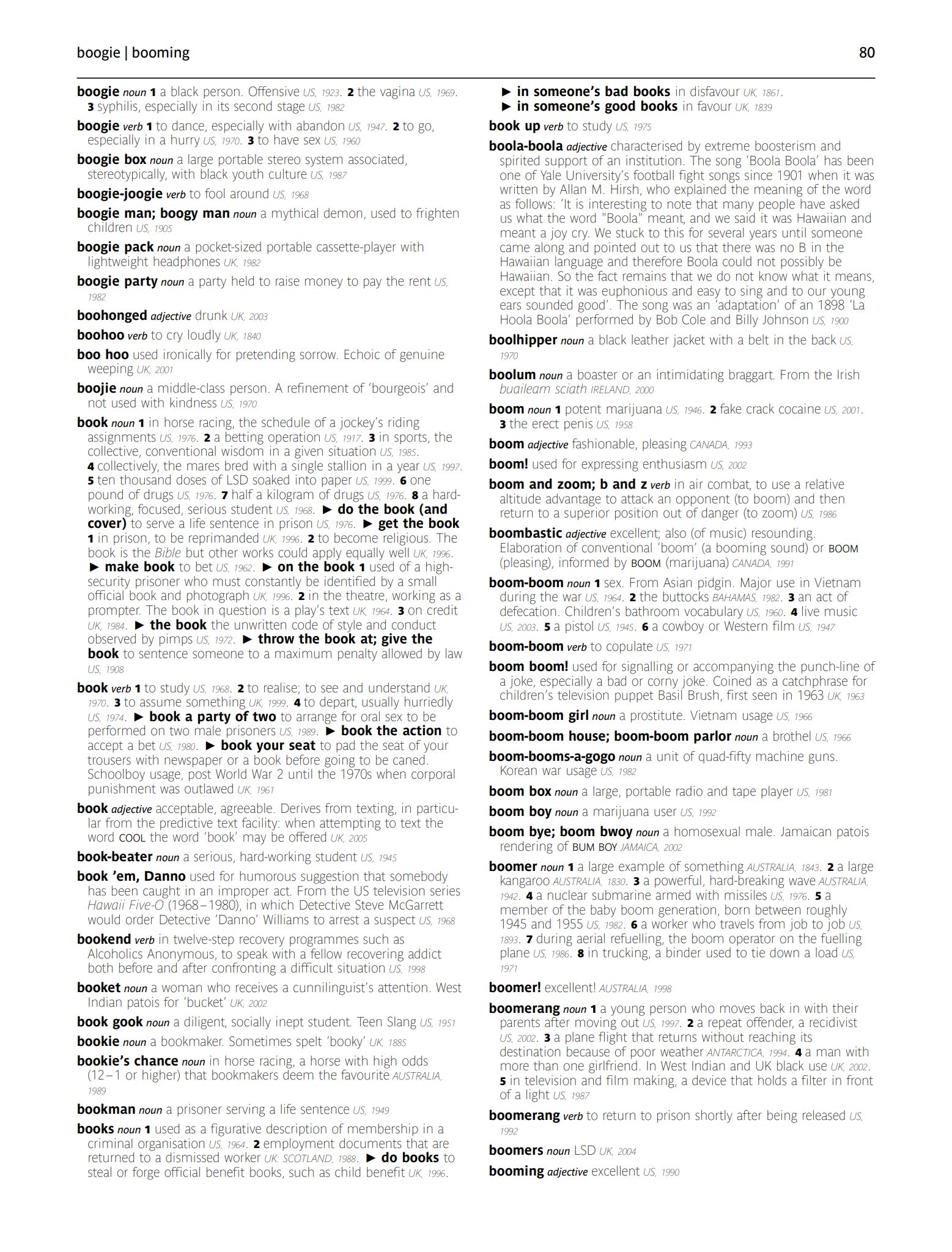 English Slang Dictionaries英美英语「俚语词典」