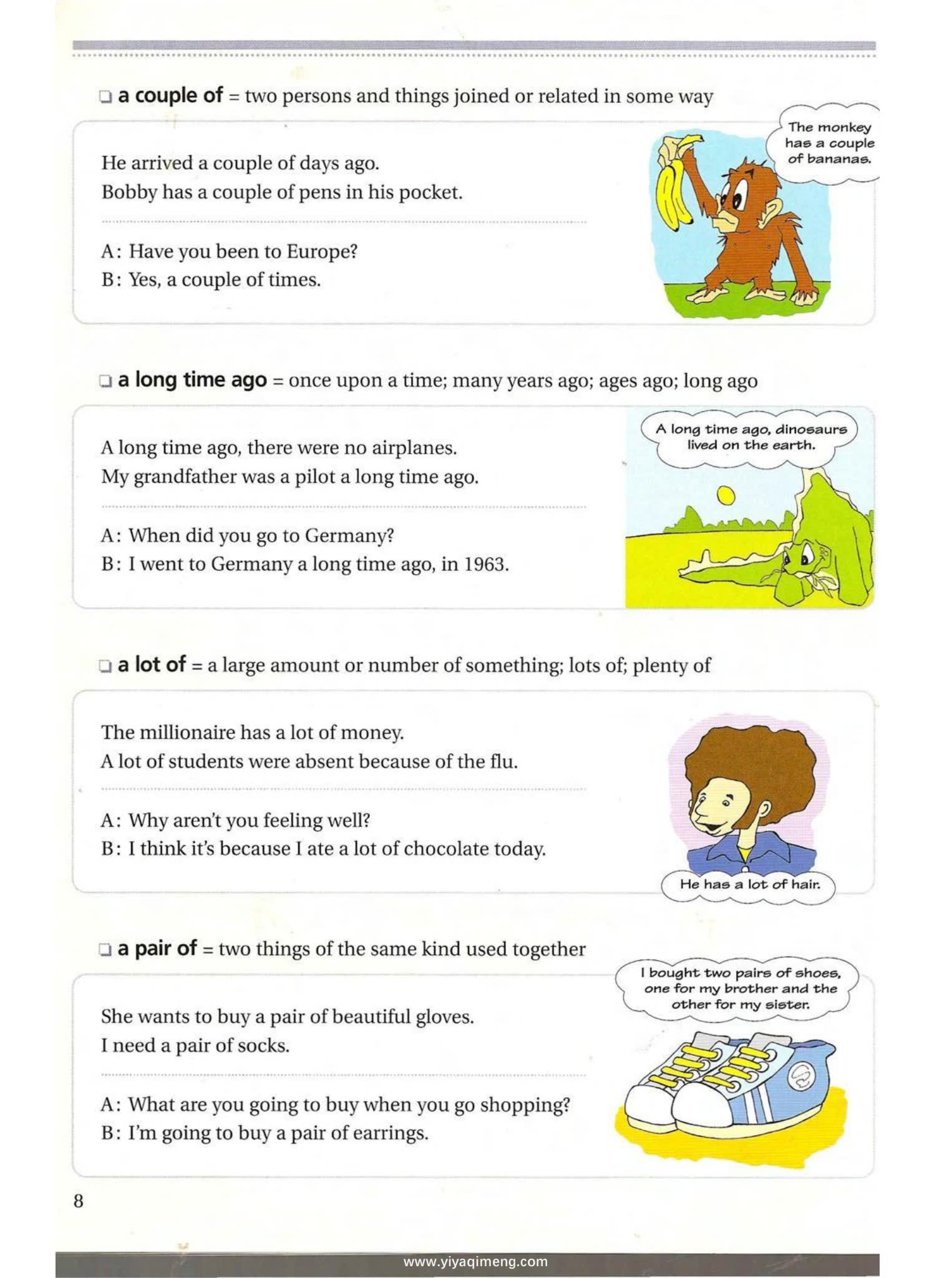 Illustrated Everyday Expressions with Stories故事和插图情境化习语学习教材