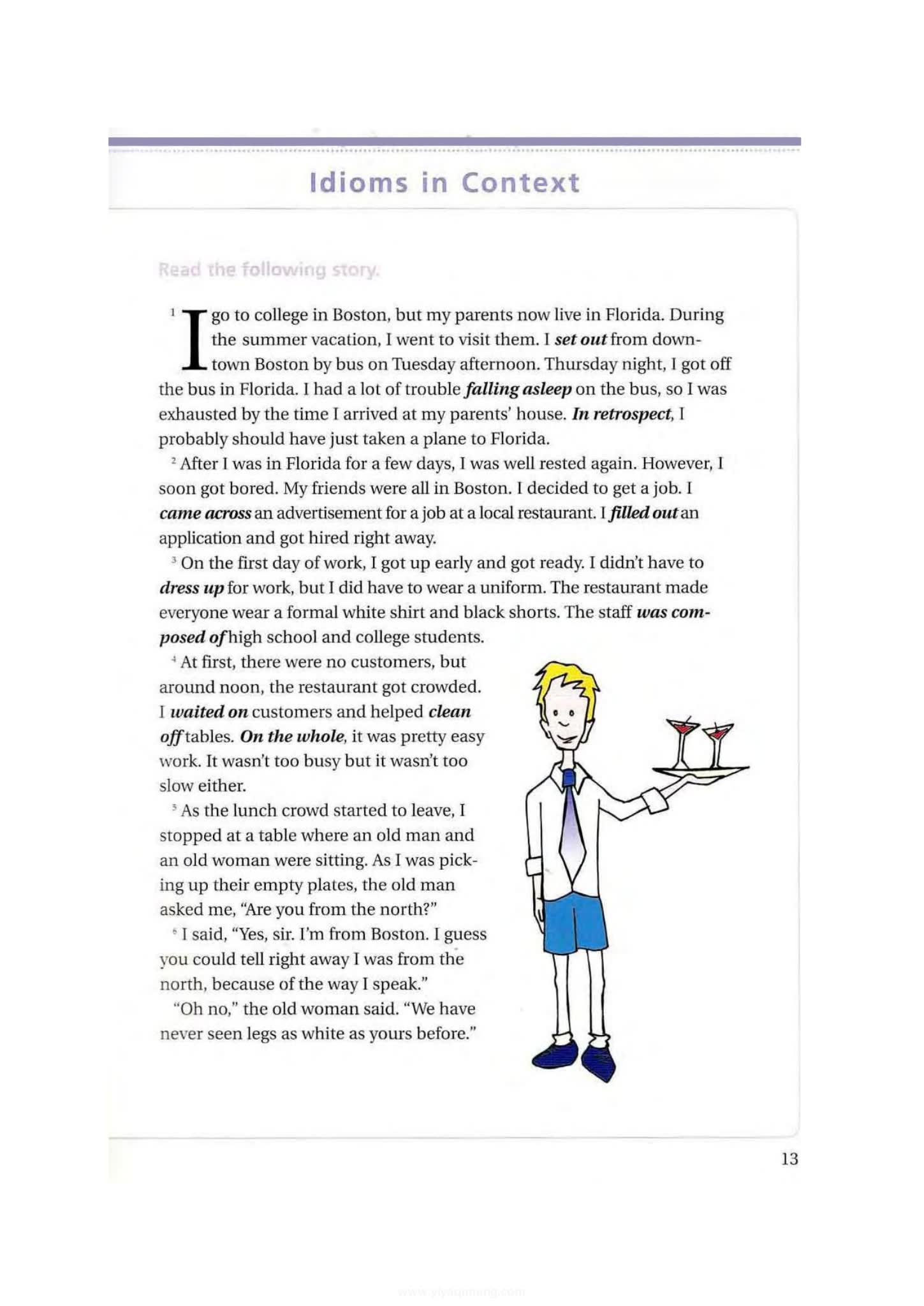 Illustrated Everyday Expressions with Stories故事和插图情境化习语学习教材